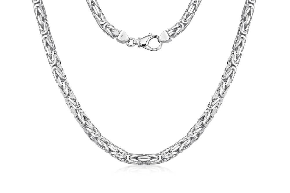 Silberkettenstore Silberkette Königskette Längen viele 925 verfügbar Silber, - 7mm