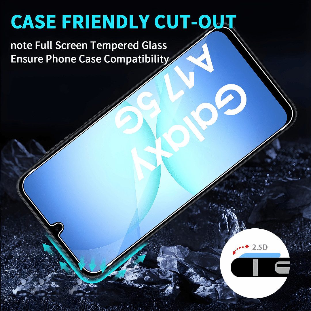SmartUP Smartphone-Hülle + 2X Schutzglas für Samsung Galaxy A17 5G Panzerfolie MagSafe Case 9H 6,6 Zoll, MagSafe-Technologie