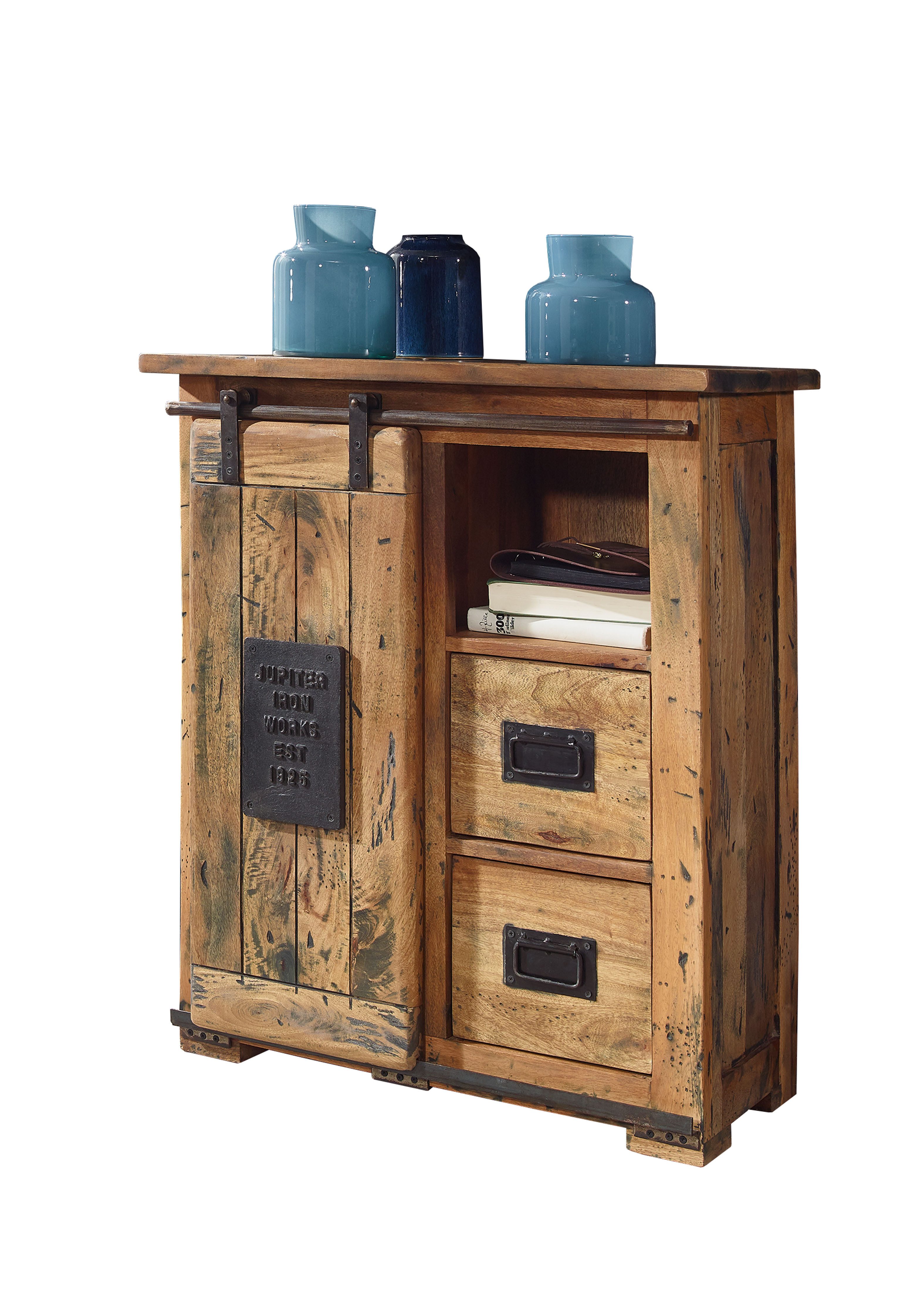 Woodroom Sideboard Pali (Mango massiv natur günstig online kaufen