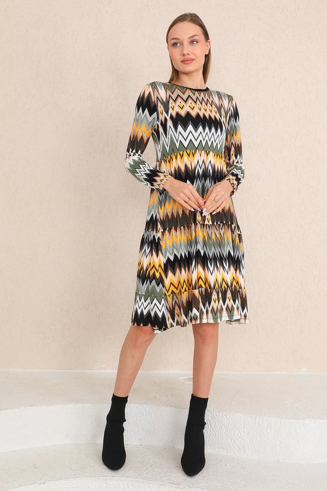 Stufenkleid ethno Clearance