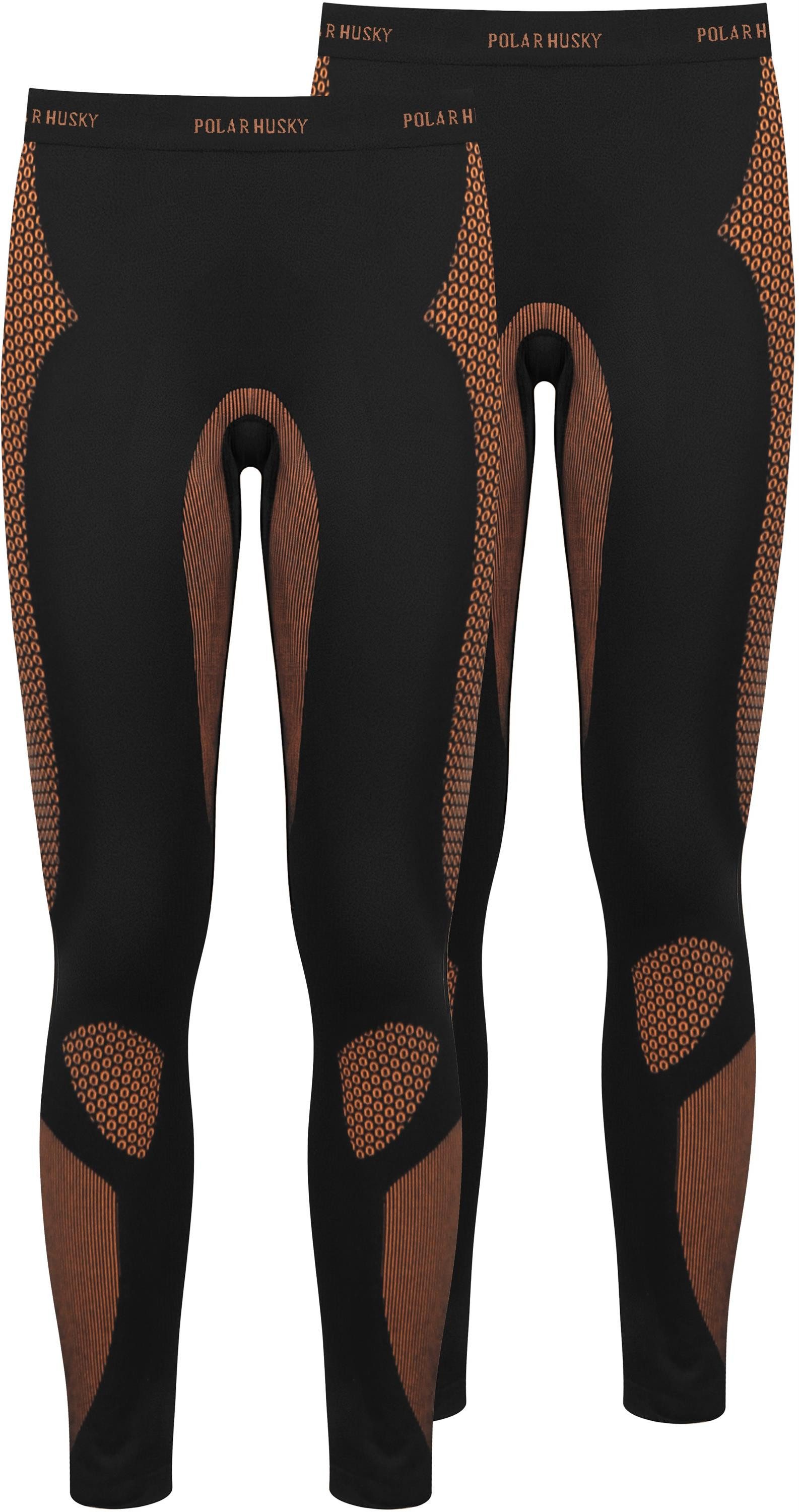 Funktionsunterhose 2 x Lange Unterhosen Ski- und Thermounterwäsche