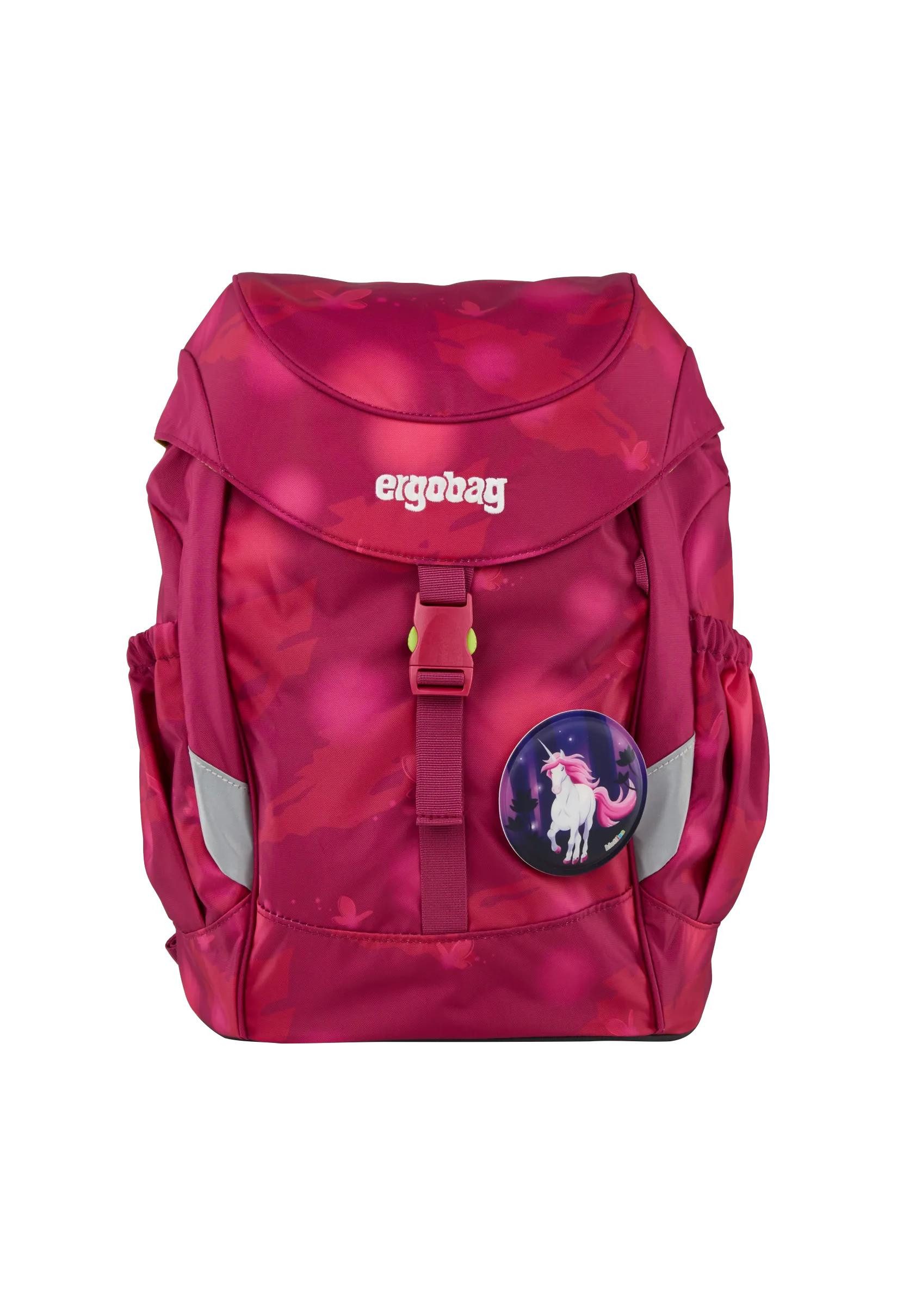 ergobag Kinderrucksack mini, mit Hüft- & Brustgurt für einen ergonomischen Sitz