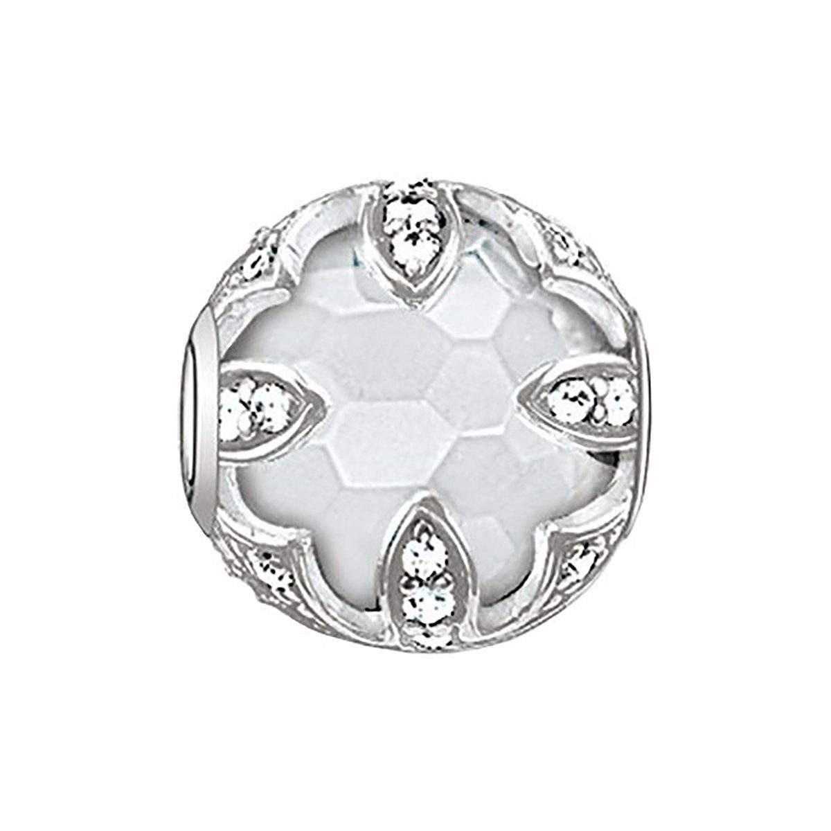 Perlina Karma Thomas Sabo - Charm In Argento 925 Con Zirconia