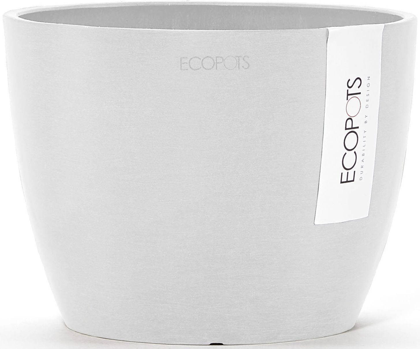 ECOPOTS Blumentopf Stockholm Mini 16 Weiß, für innen und außen: frostsicher günstig online kaufen