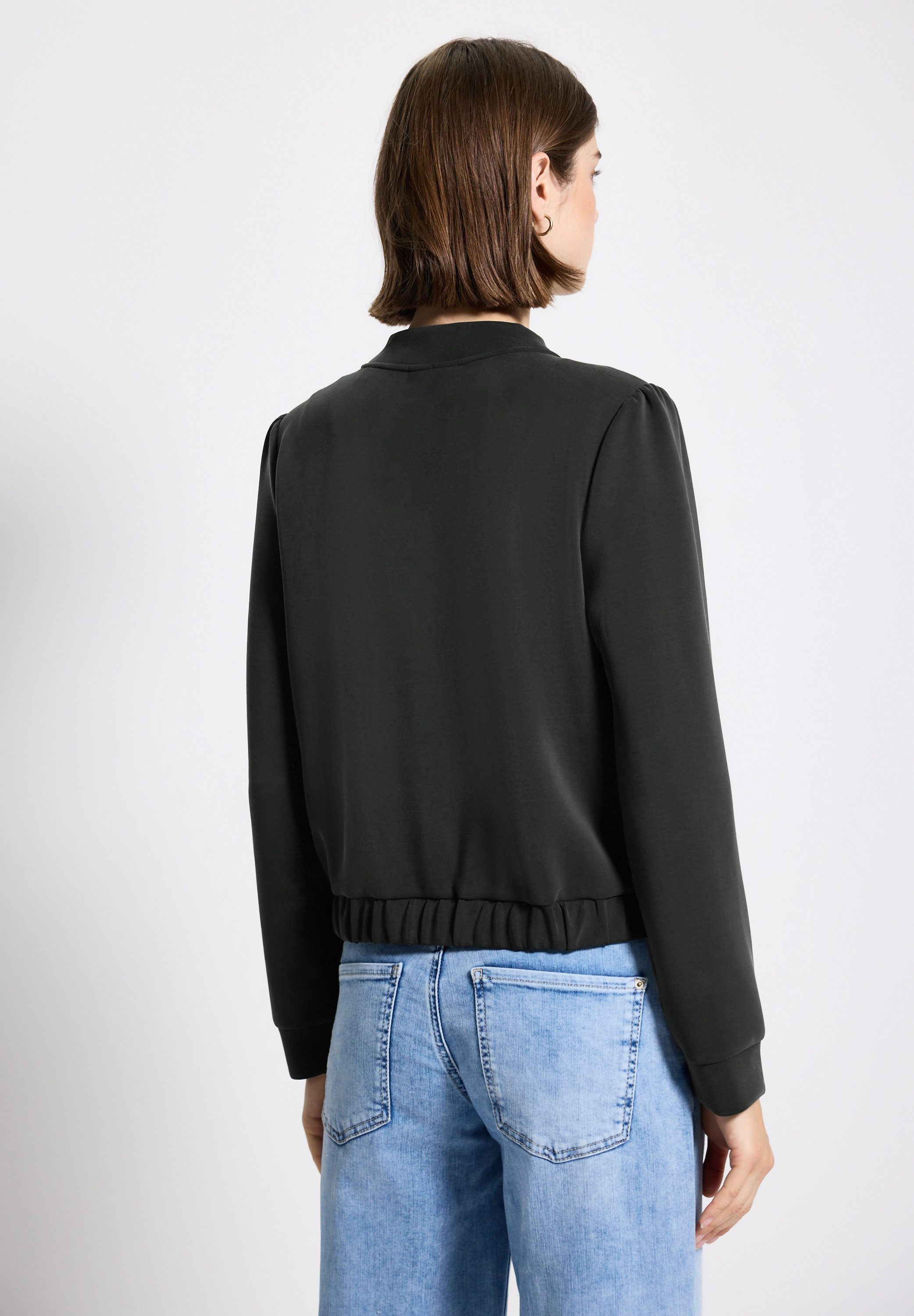 STREET ONE STUDIO Cardigan mit Elastiksaum günstig online kaufen