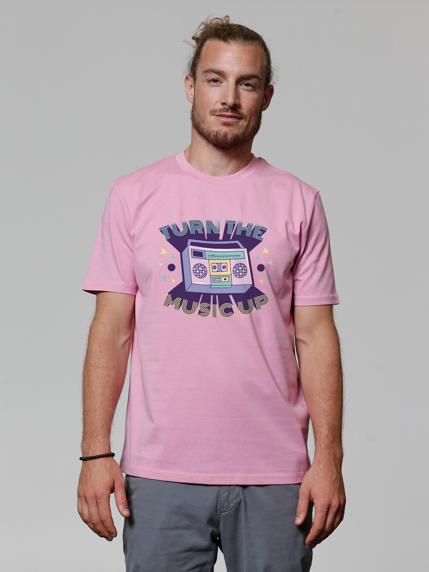 T-Shirt Turn the music up