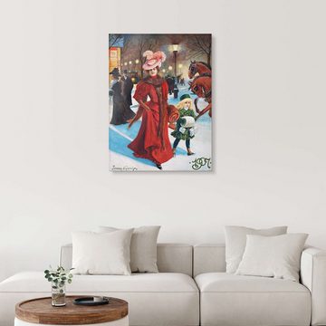 Posterlounge XXL-Wandbild Jenny Nyström, Weihnachtseinkäufe für elegante Damen, Malerei