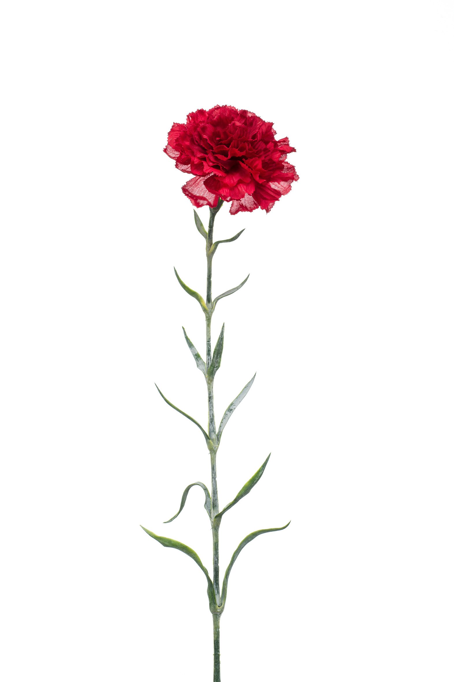 Kunstblume Rot, Durchmesser 9 cm, Emerald, günstig online kaufen