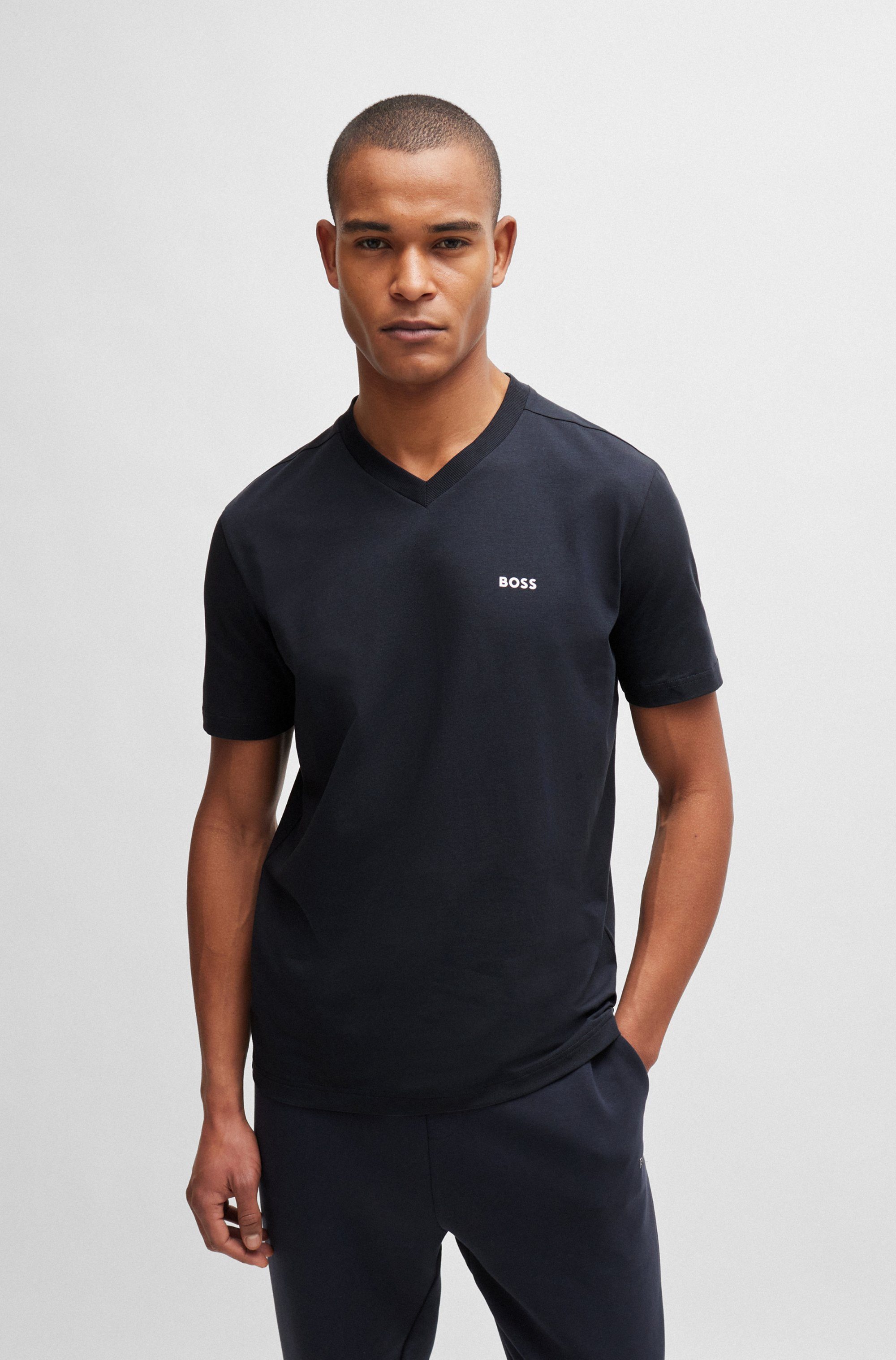 BOSS GREEN T-Shirt Tee V mit günstig online kaufen