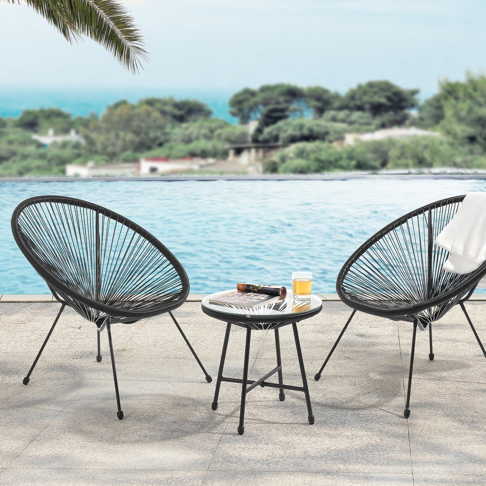 SVITA Balkonset BALI, (Set, Set aus günstig online kaufen
