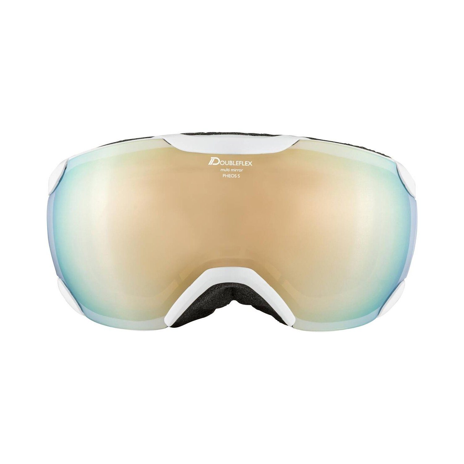 Herren Sports Skibrille / - Pheos - white-coral S Alpina Alpina 815 Skibrille HM