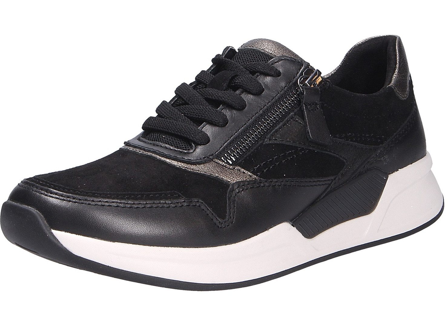 Gabor Damen Schnürschuh schwarz Größe Schnürschuh