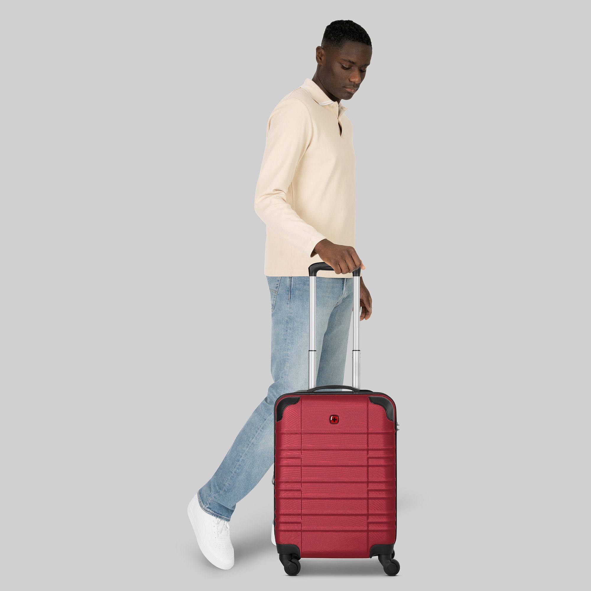 Wenger Handgepäck-Trolley Amplar Evo, 4 Rollen, ABS