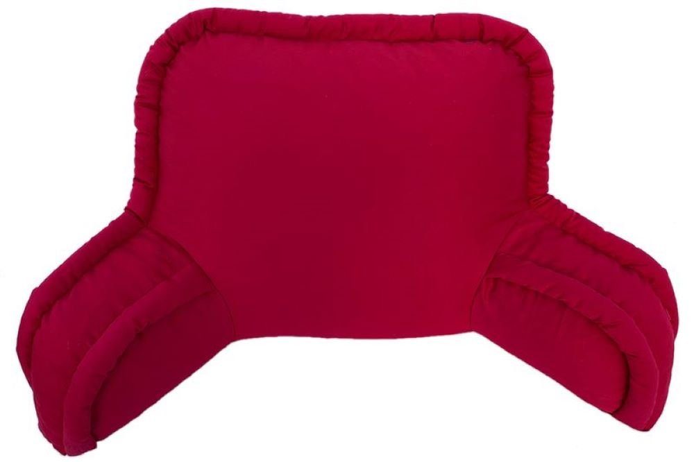 Kühnemuth Sitzkissen Bettsitzkissen mit Armlehne, Lesekissen für Bett und Sofa Sitzkissen, Sitzpolster