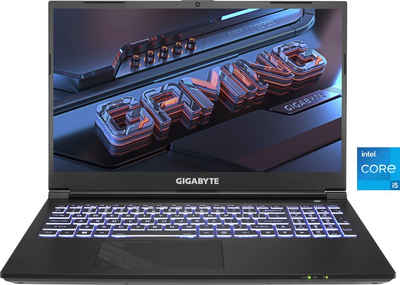 Gigabyte G5 KE-52DE213SD Gaming-Notebook (39,62 cm/15,6 Zoll, Intel Core i5 12500H, GeForce RTX™ 3060, 512 GB SSD)