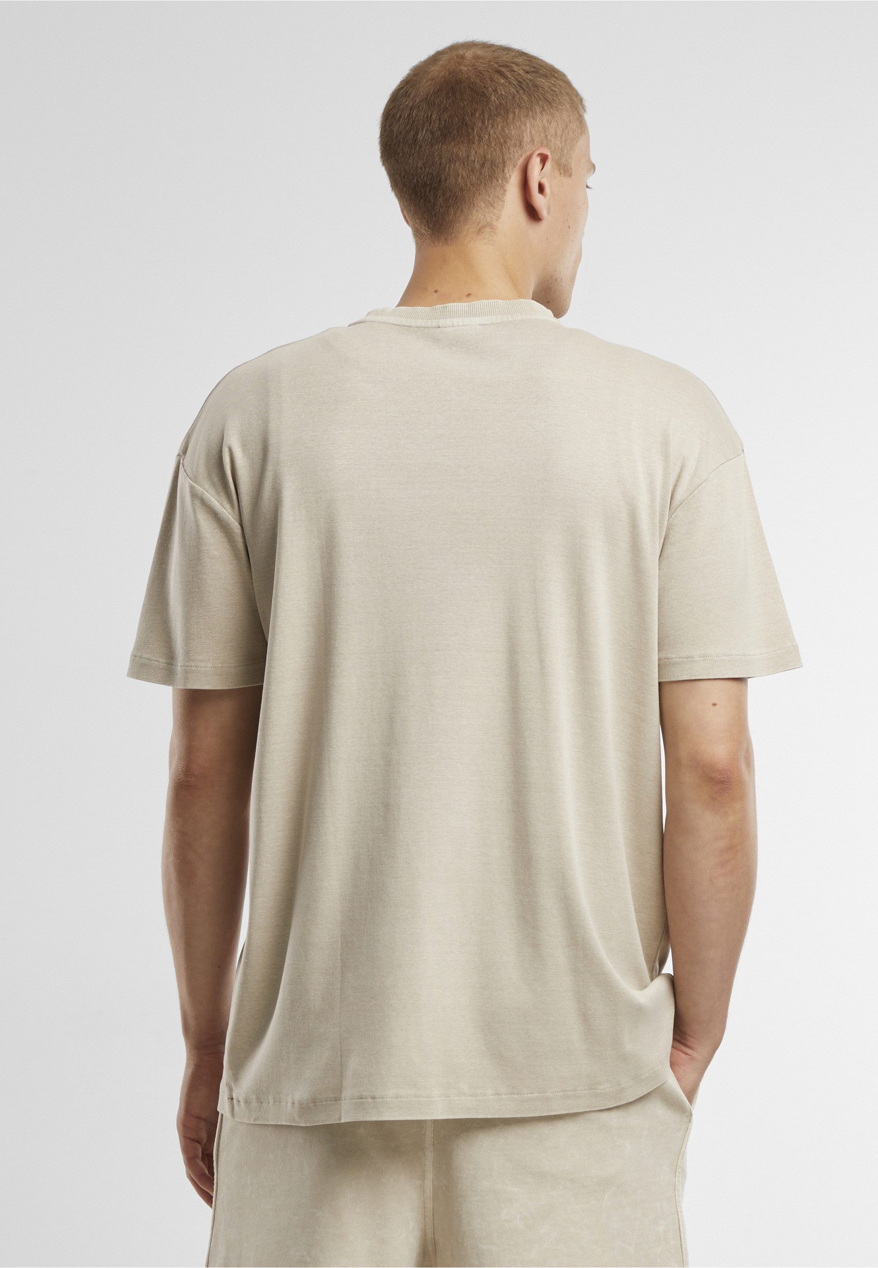 URBAN CLASSICS T-Shirt Urban Classics Washed Rib Tee (1-tlg) – Bild 4 von 5
