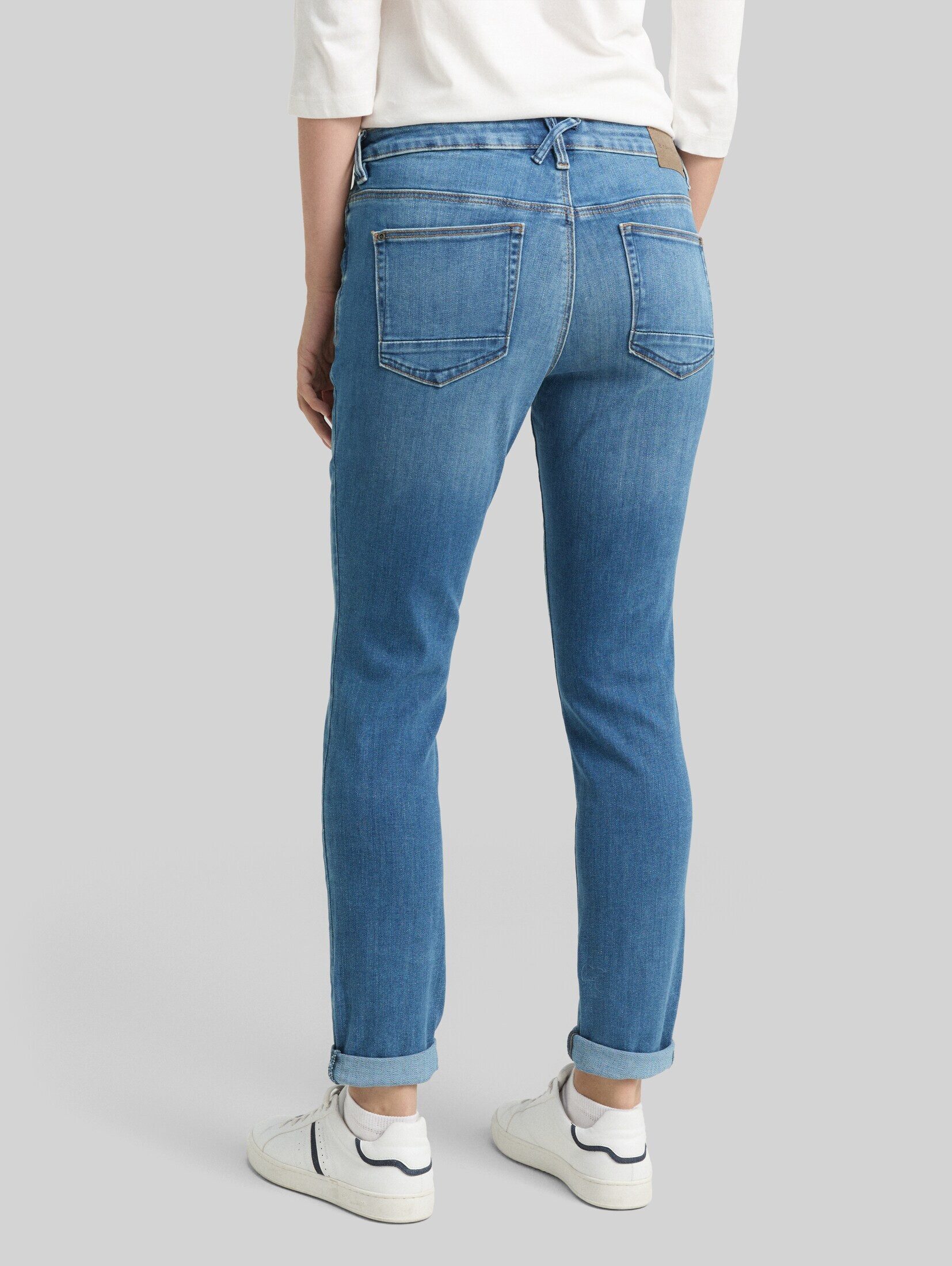 TOM TAILOR Tapered-fit-Jeans Jeanshosen TTTAPERED Jeans – Bild 4 von 5