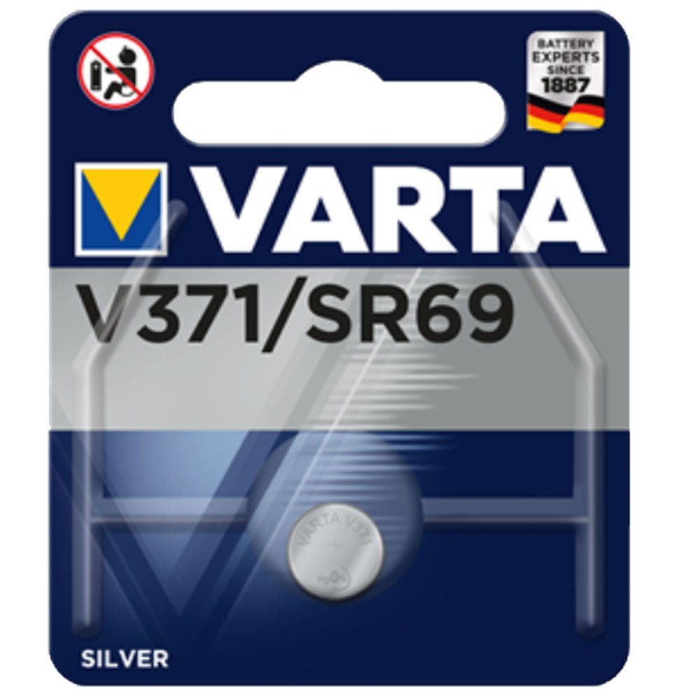 VARTA Varta Uhrenbatterie V371 Batterie, (1,6 Volt V)