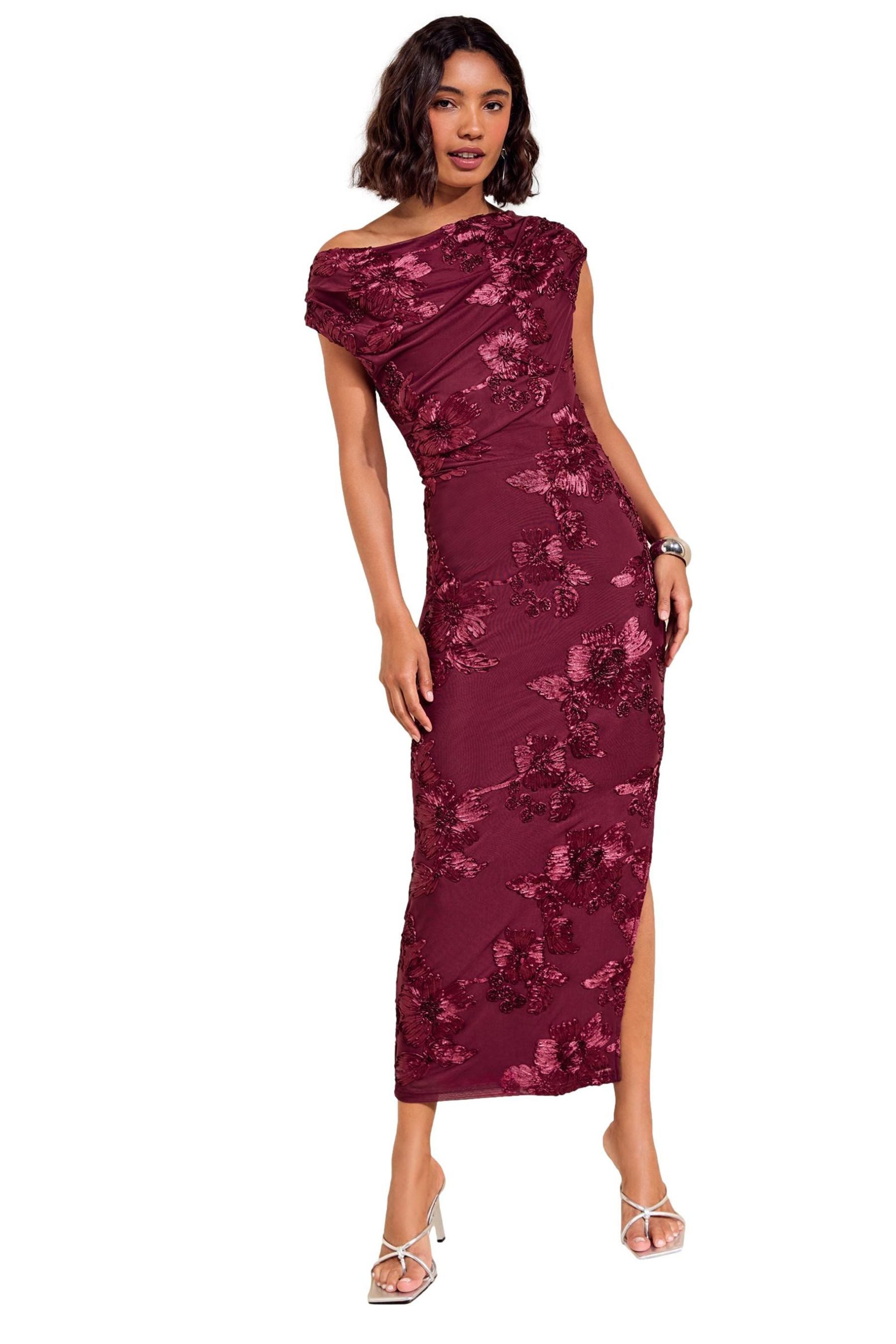 Friends Like These Midikleid Friends Like These Oneshoulder-Midikleid, Regular (1-tlg)