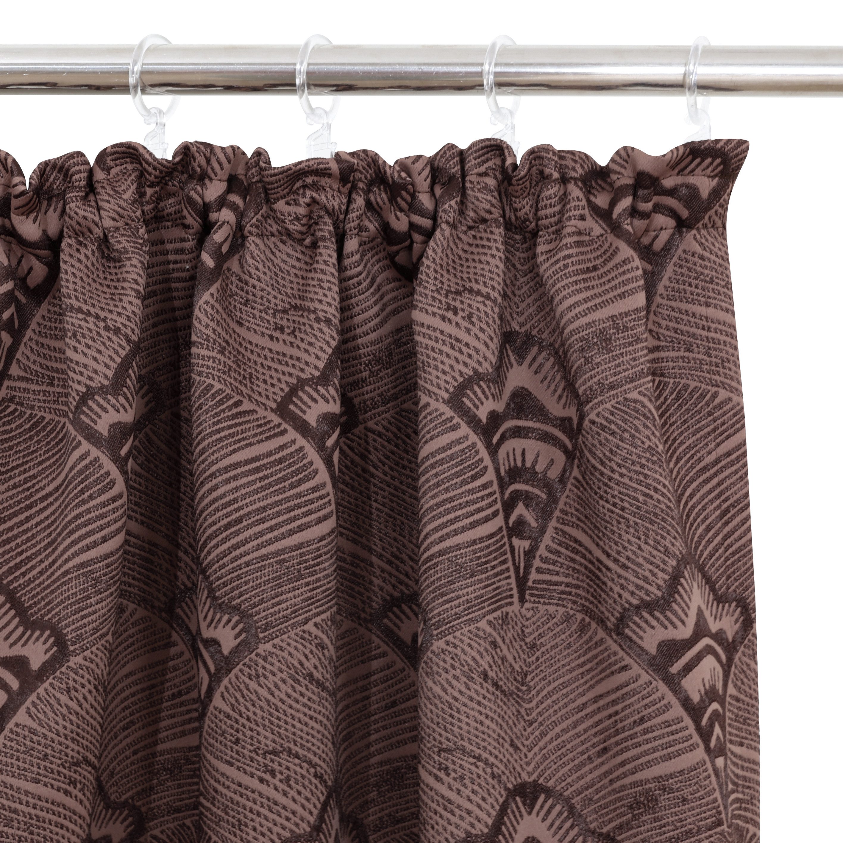 Bruno Banani Verdunkelungsvorhang Alessio (1 St), Kräuselband, verdunkelnd, Polyester, Elegantes Muster, Jacquard, verdunkelnder Vorhang, blickdicht,modern – Bild 5 von 5