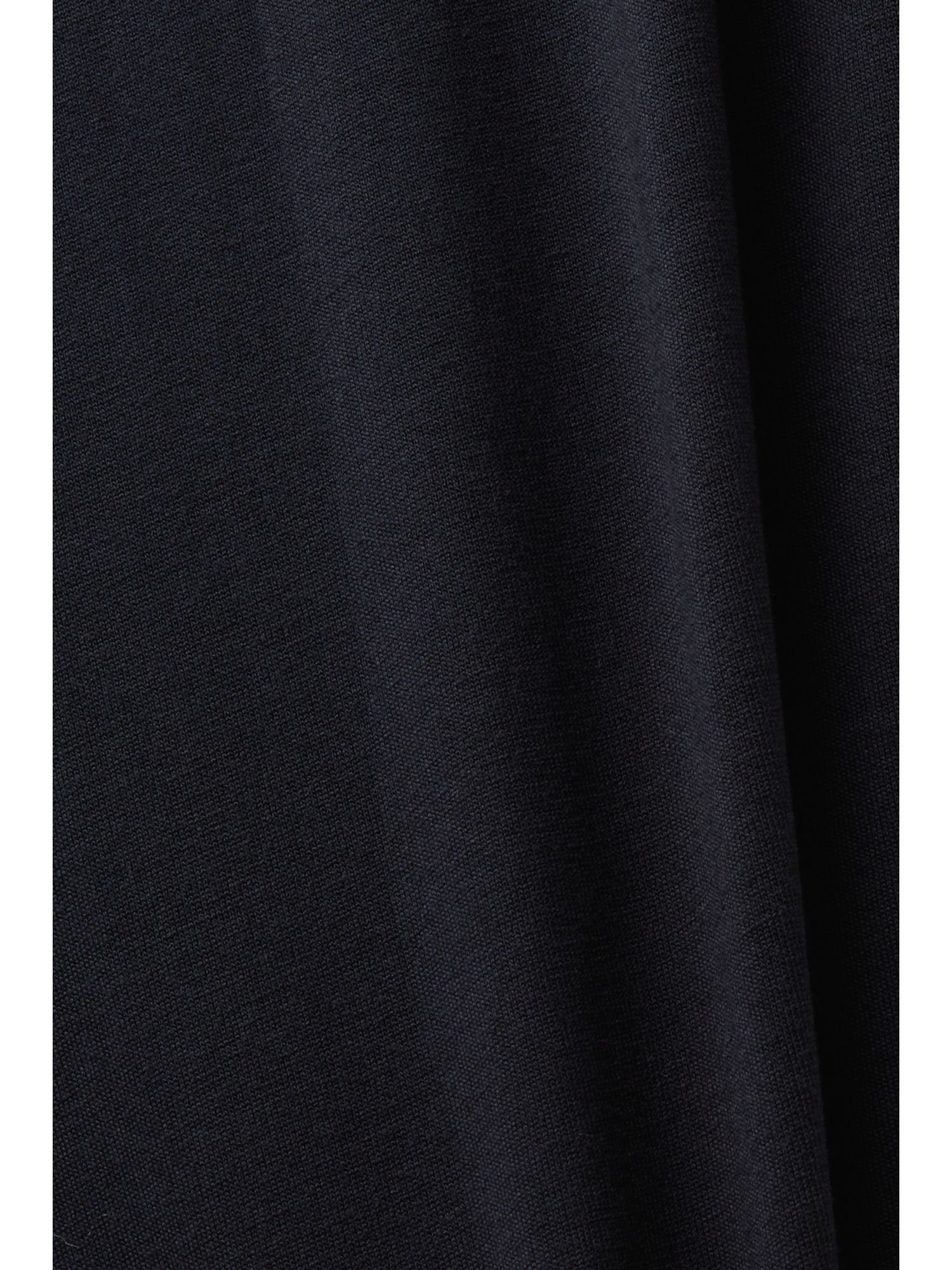 Esprit Collection T-Shirt Jersey-T-Shirt mit (1-tlg) LENZING™ Print, ECOVERO™ BLACK