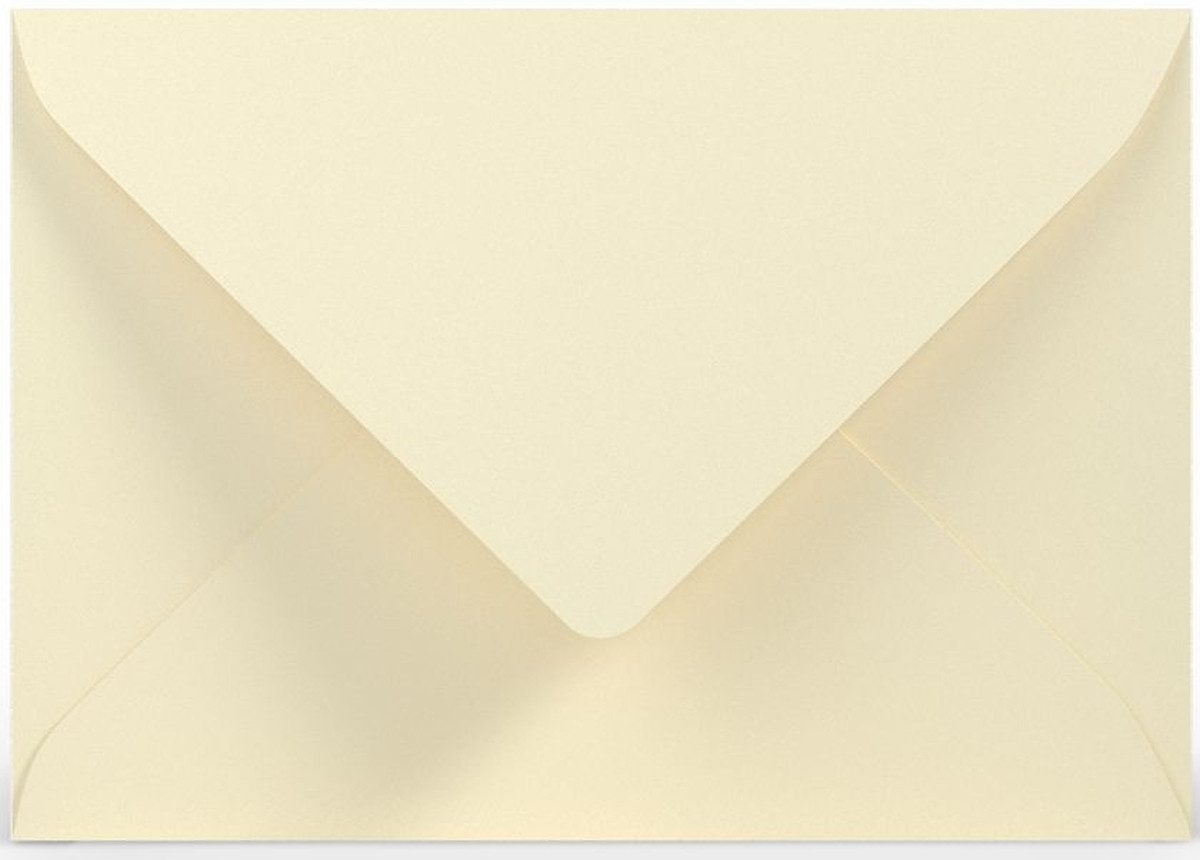 Rössler Briefumschlag Briefumschläge Coloretti VE=5 Stück C6 creme