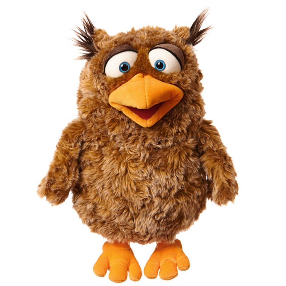 Handpuppe Living Puppets Handpuppe Eulalie die Eule W666