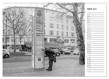 CALVENDO Wandkalender Berliner Straßenfotografie / Geburtstagskalender (Premium, hochwertiger DIN A2 Wandkalender 2023, Kunstdruck in Hochglanz)