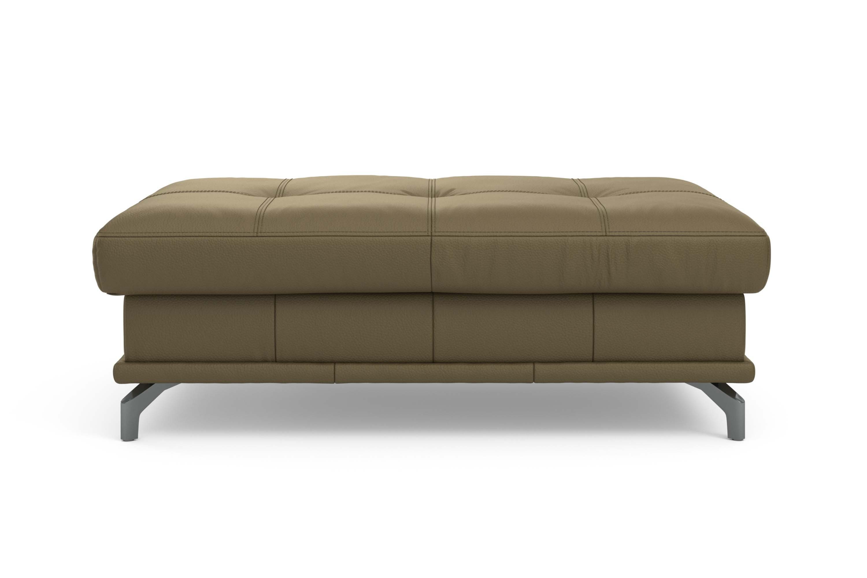 OTTO home Polsterhocker Costello, B: 133 cm, individuell zu kombinieren, Federkern