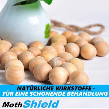 MAVURA Vergrämungsmittel MothShield Anti Motten Kugeln Mottenfrei Mottenkugeln, Mottenkugel Mottenschutz Mottenstopp [20er Pack]