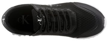 Calvin Klein Jeans EVA RUNNER MONOLOGO Sneaker mit weißer Laufsohle, Freizeitschuh, Halbschuh, Schnürschuh