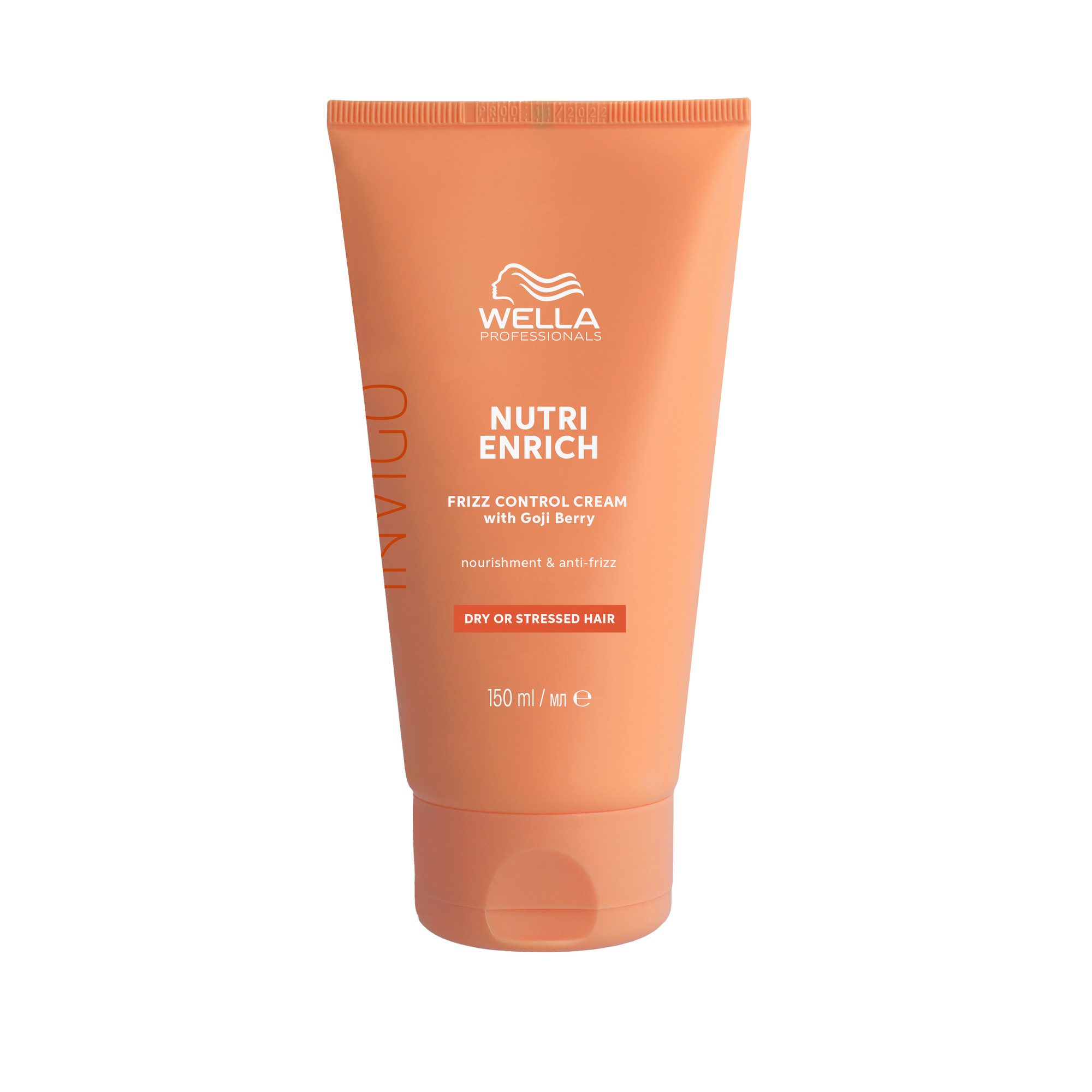 Wella Professionals Haarcreme Nutri-Enrich Frizz Control Cream, Anti-Frizz-Effekt, feuchtigkeitsspendend, für strapaziertes Haar