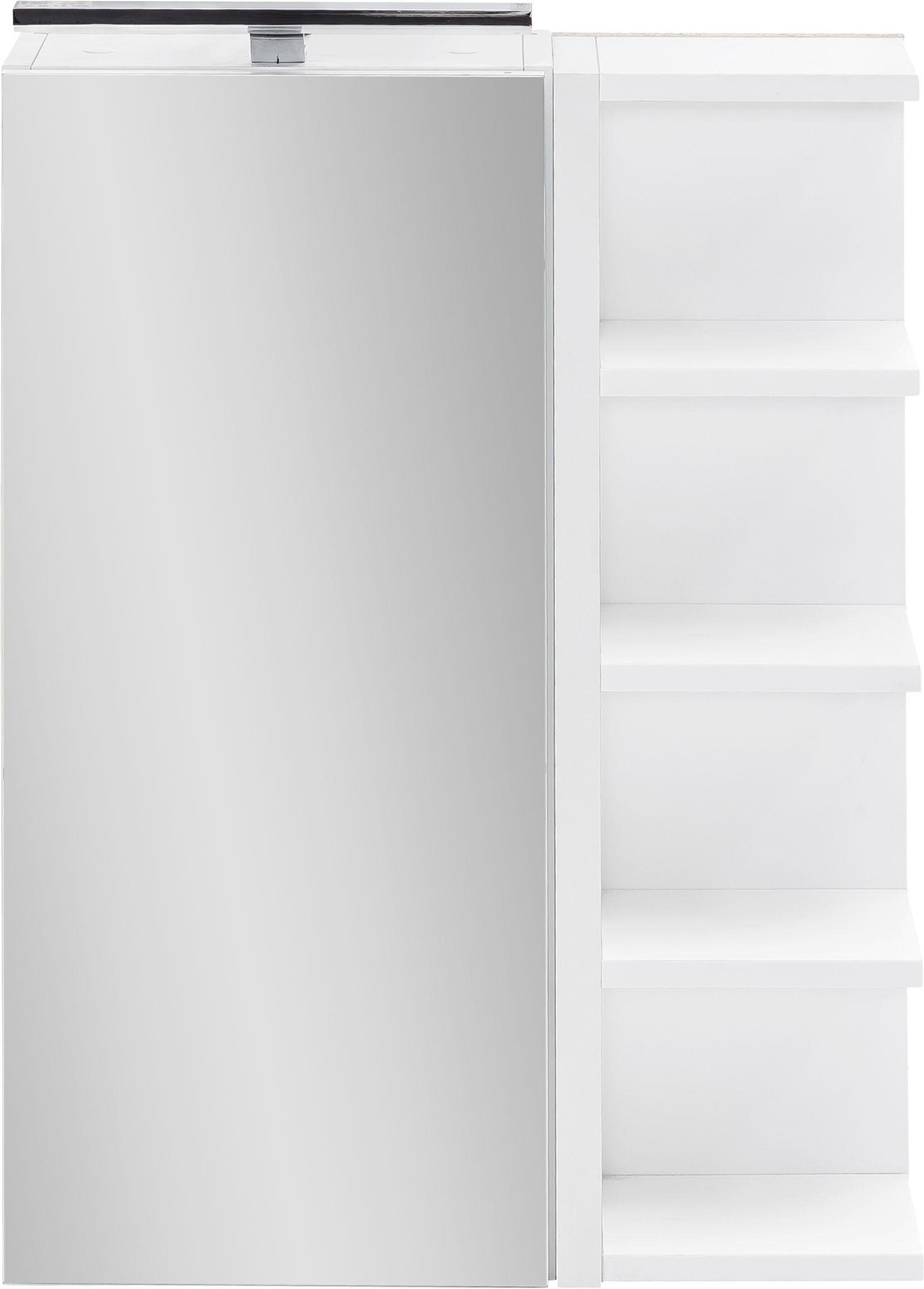 Schildmeyer Spiegelschrank Breite 50 cm, 1-türig, LED-Beleuchtung, Schalter günstig online kaufen