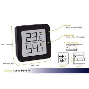 TFA Dostmann Hygrometer Thermo-Hygrometer