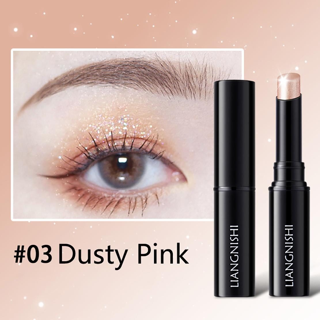 DEBAIJIA Lidschatten Lidschattenstift, Langanhaltend schimmernd für schnelle Augenlooks