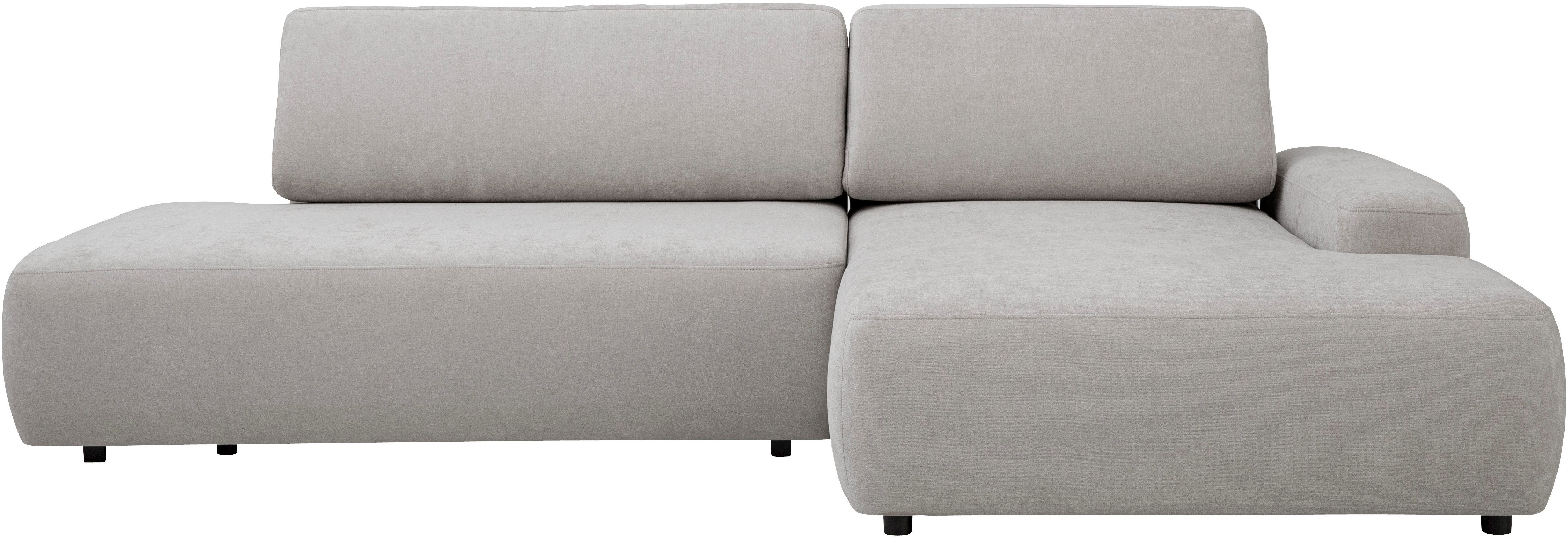 INOSIGN Ecksofa "TORGE, Schlafsofa Cord, Samtvelours u. Strukur fein, Couch günstig online kaufen