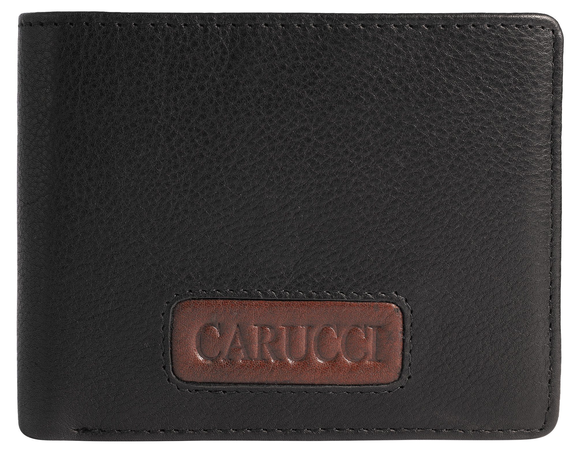 CARUCCI Geldbörse 100% Echtleder, RFID