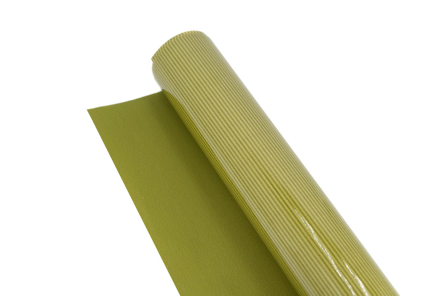 Star Geschenkpapier, Geschenkpapier gestreift 70cm x 2m Rolle Lindgrün beidseitig