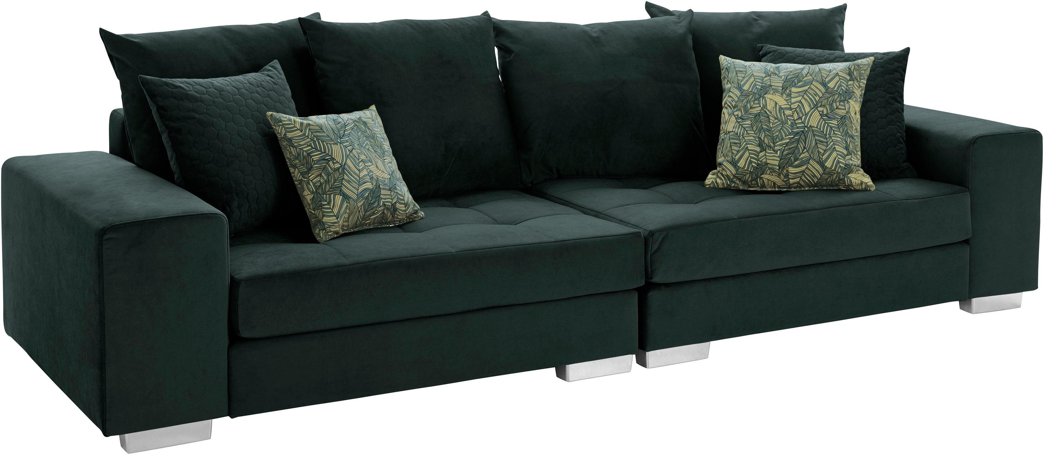 INOSIGN Big-Sofa Vale, mit Steppung im günstig online kaufen