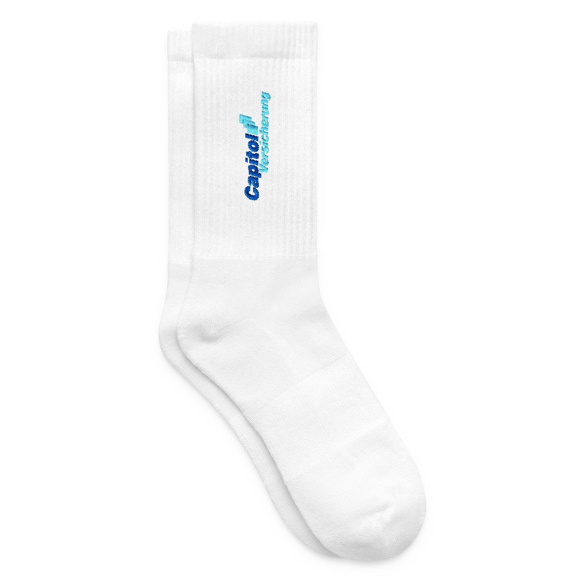 Spreadshirt Socken Stromberg Gesticktes Logo Capitol Versicherung Tennissoc günstig online kaufen