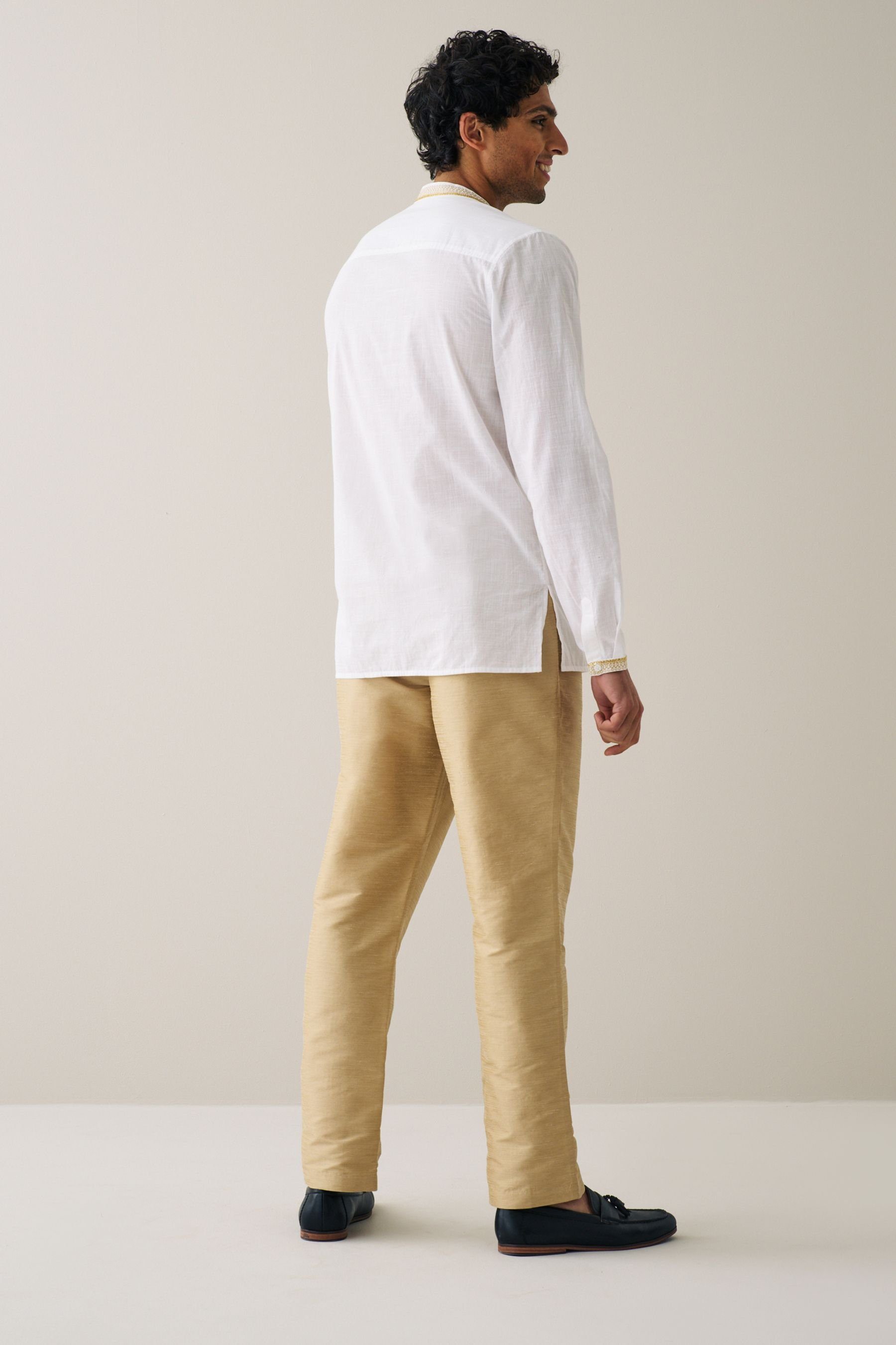 Next Schlupfhose Kurta Hose mit Kordelzugtaille günstig online kaufen