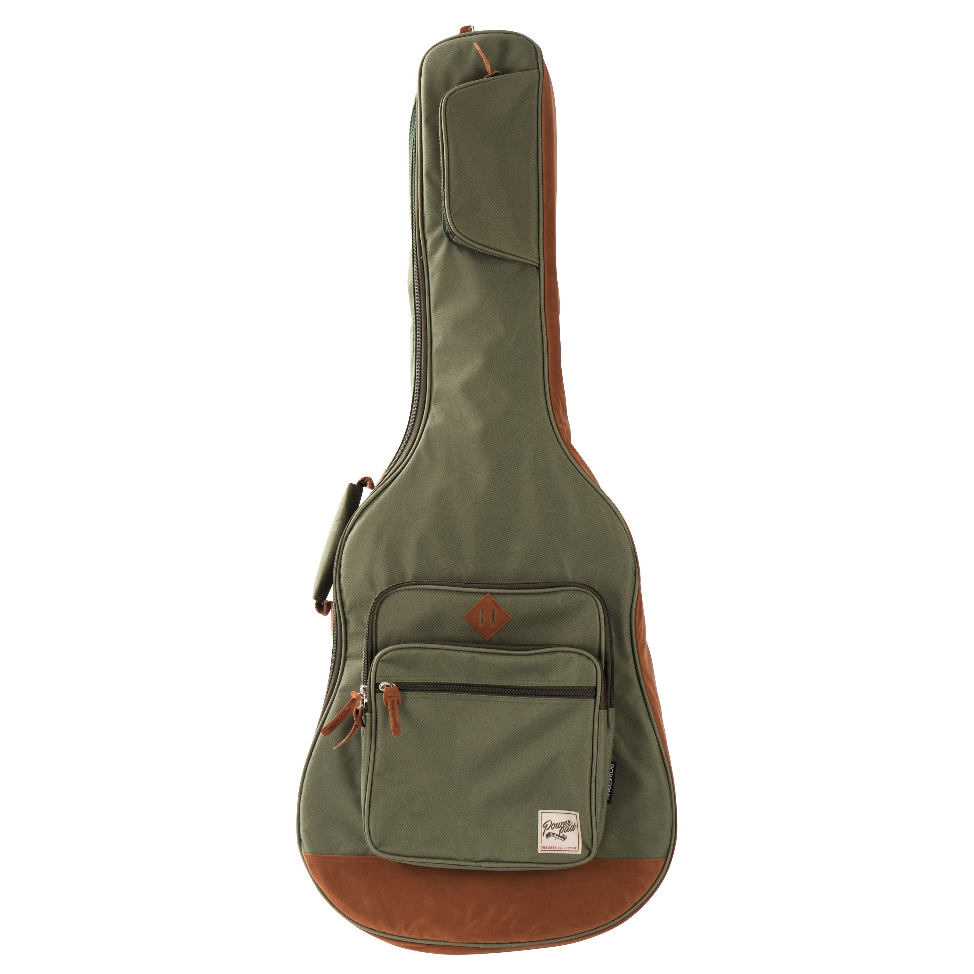 Ibanez Gitarrentasche (IAB541 Powerpad Western Moss Green), IAB541 Powerpad Western Moss Green - Tasche für Westerngitarren