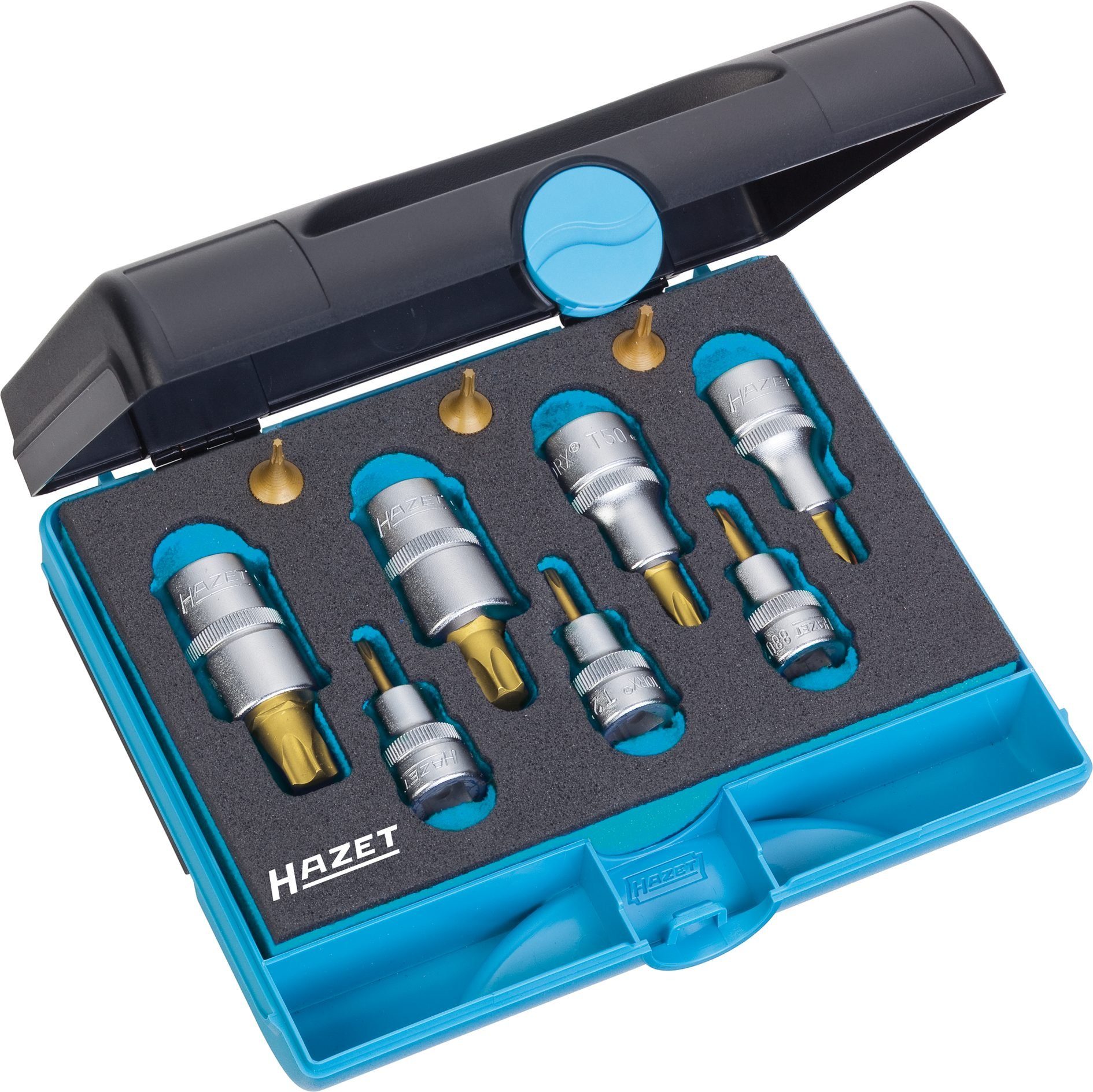 HAZET Steckschlüssel Hazet TORX® Schraubwerkzeug-Satz, 1557/10