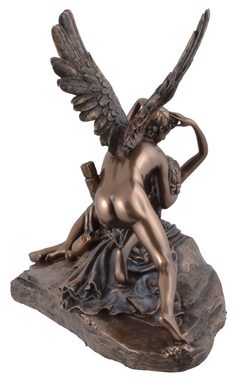 Vogler direct Gmbh Dekofigur Skulptur Amor und Psyche n.Antonio Canova - by Veronese, von Hand bronziert, LxBxH: ca. 29x17x28cm