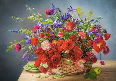 Castorland Пазли Castorland B- 53506 Bouquet with Poppies, Пазли 500 Teile, Пазлиteile