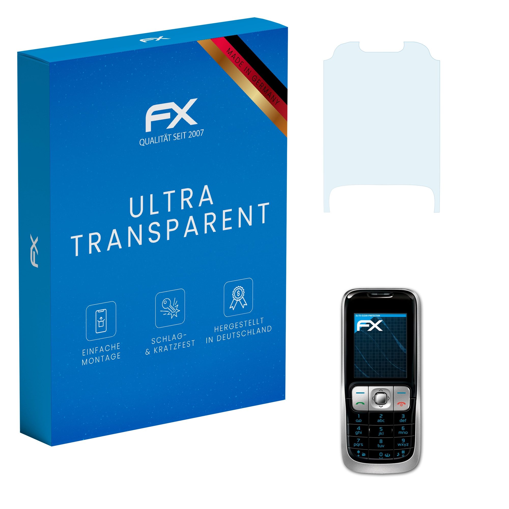 Schutzfolie Displayschutz für Nokia 2630