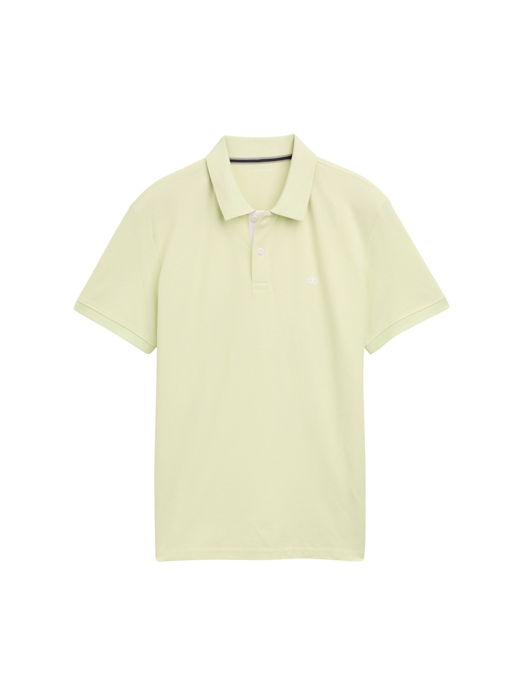 TOM TAILOR Poloshirt Polo mit Logostickerei BASIC POLO WITH CONTRAST BASIC POLO WITH CONTRAST