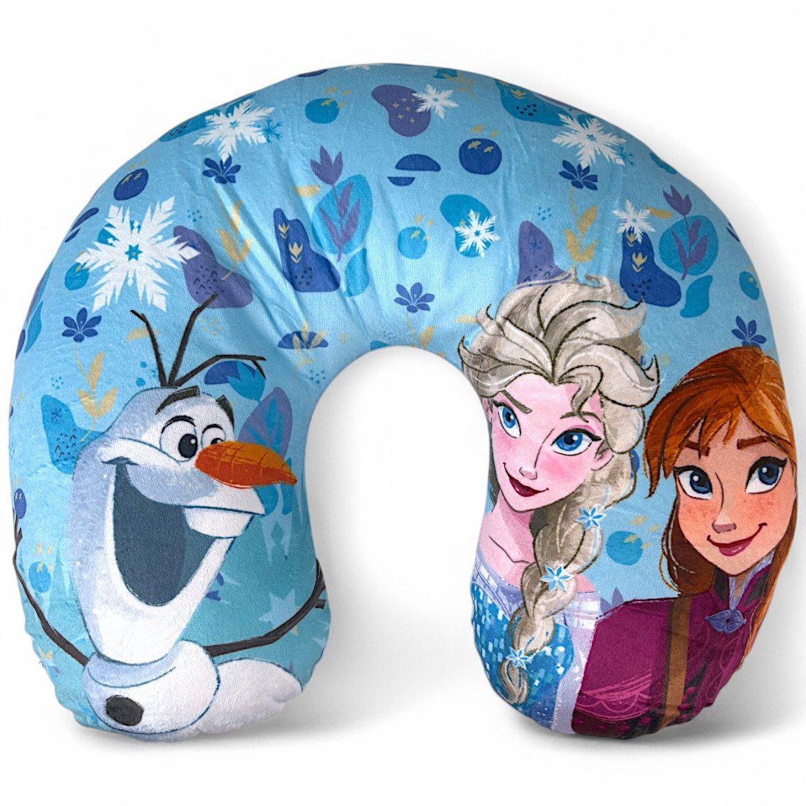 Disney Frozen Reisekissen Elsa, Anna & Olaf, Bequemes Nackenkissen für Kind günstig online kaufen