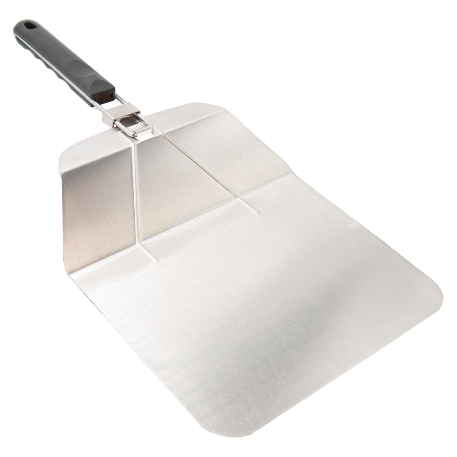 Intirilife Pizzaschieber, Pizzaschieber aus Edelstahl - 53.5 x 24.5 x 6.5 cm - Pizzaschaufel