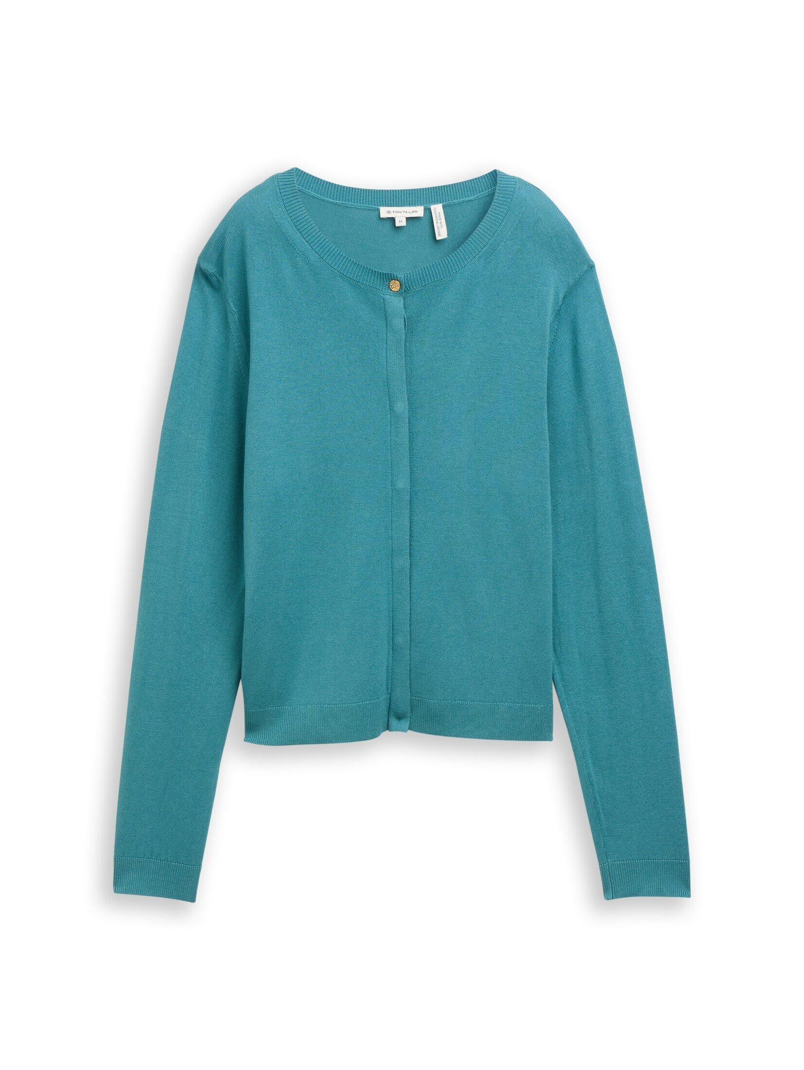 TOM TAILOR Cardigan Pullover & Strickjacken Cardigan mit verdeckter Knopfle günstig online kaufen